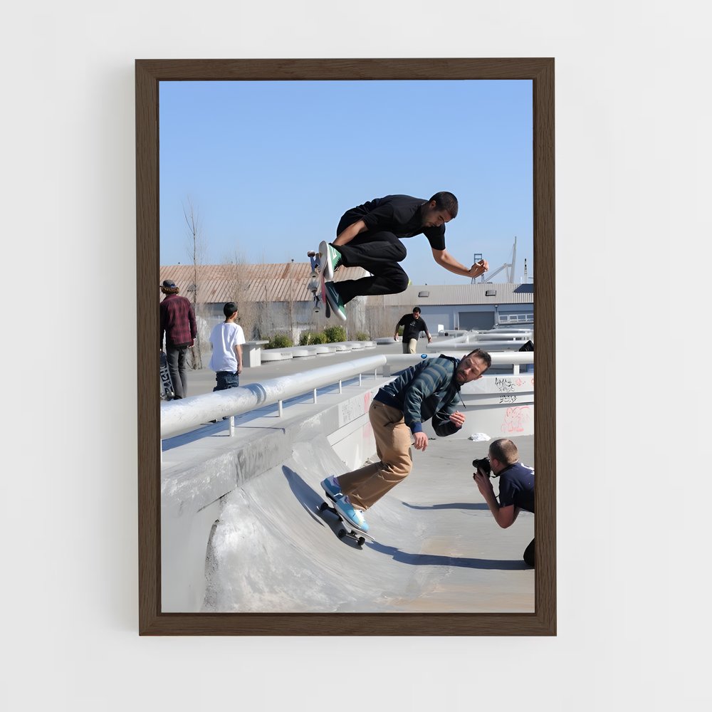 Poster Tricks d'Éric – affiche Skateboard (vue 5)